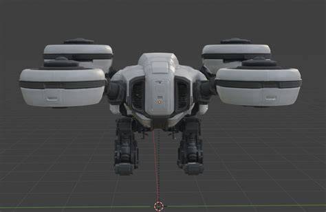 robotic drone — free 3D model