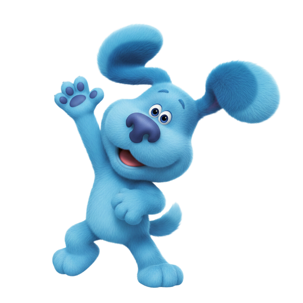 Blue Mascot
