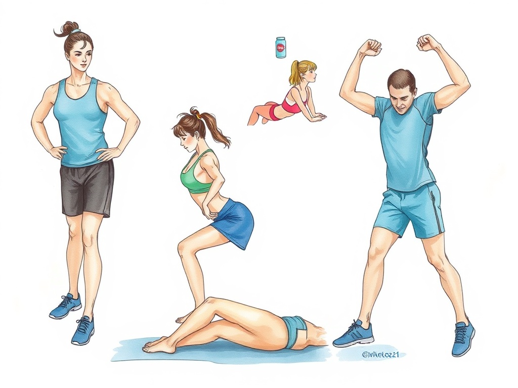 workout routines image