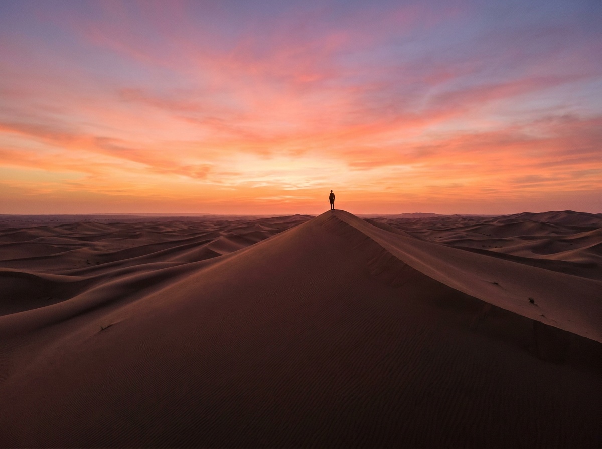 Paysage de voyage inspirant et dépaysant