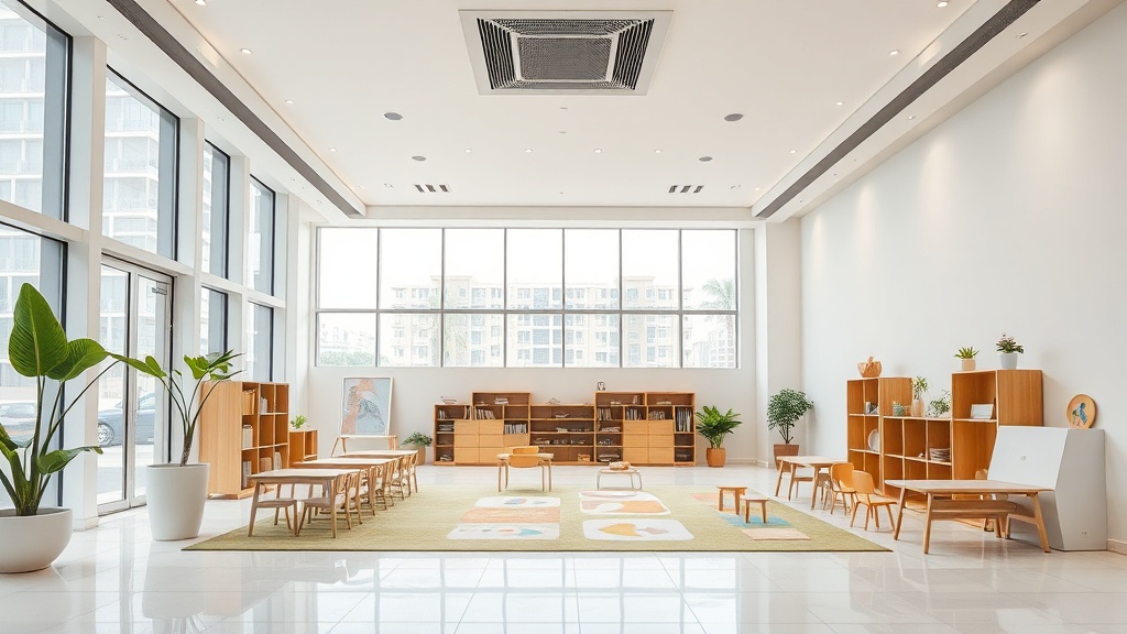 Montessori Kindergarten in DIP, Green Community — Education for sale in Dubai