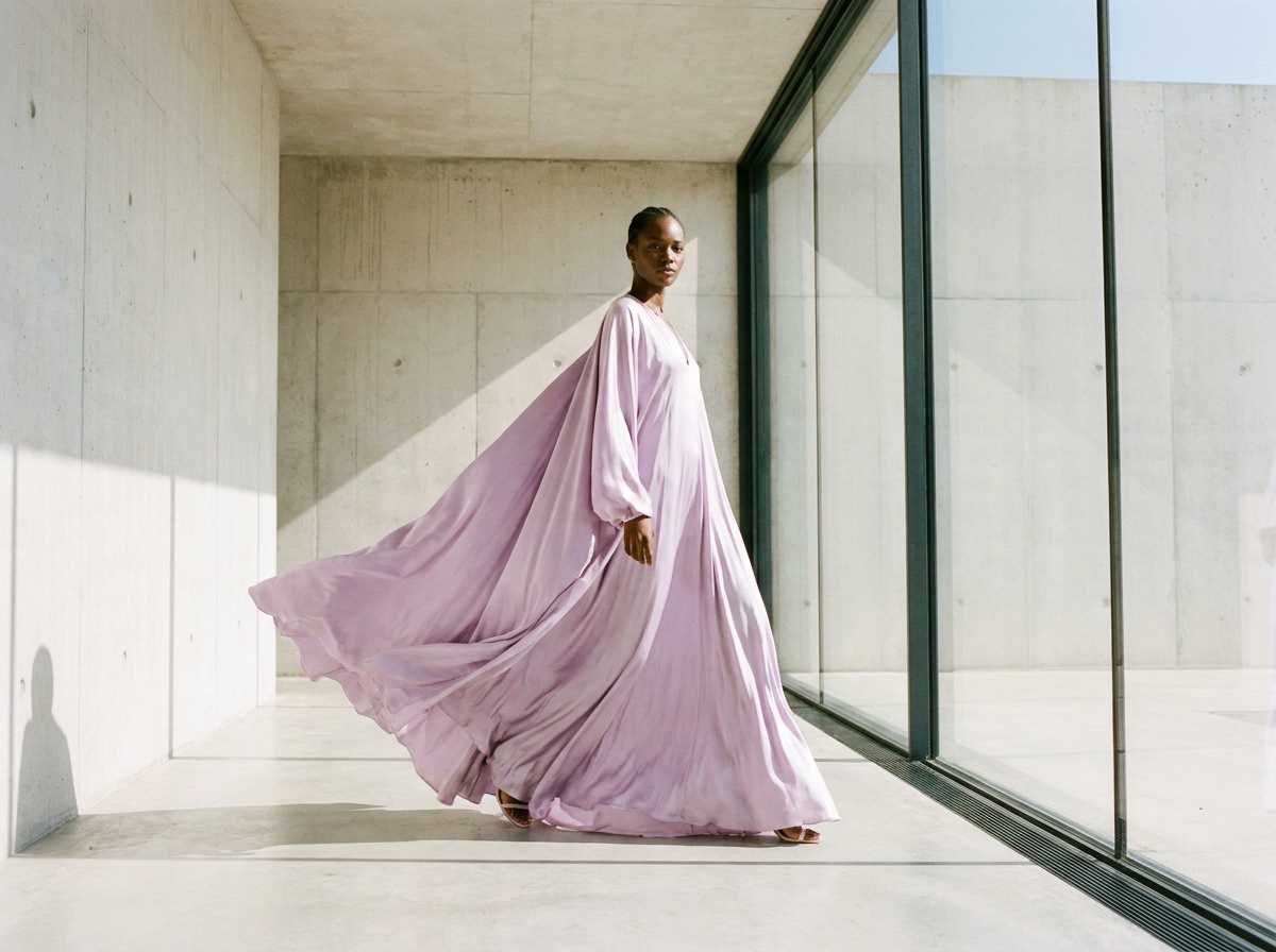 Silhouette de mode avant-gardiste