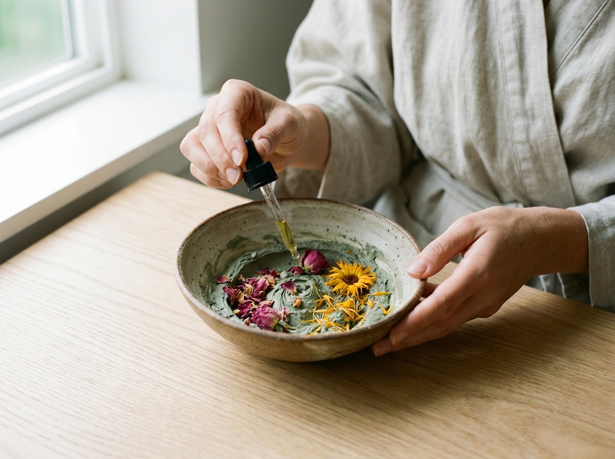 Scène de bien-être avec des éléments naturels