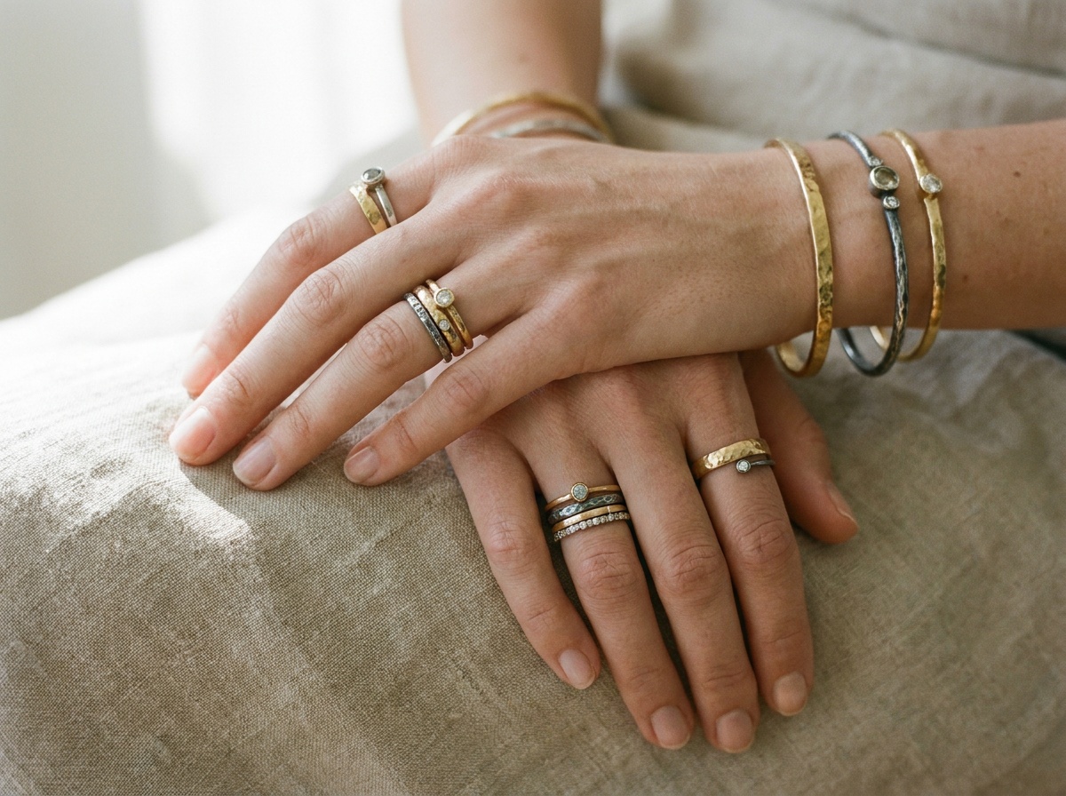 Collection de bijoux délicats