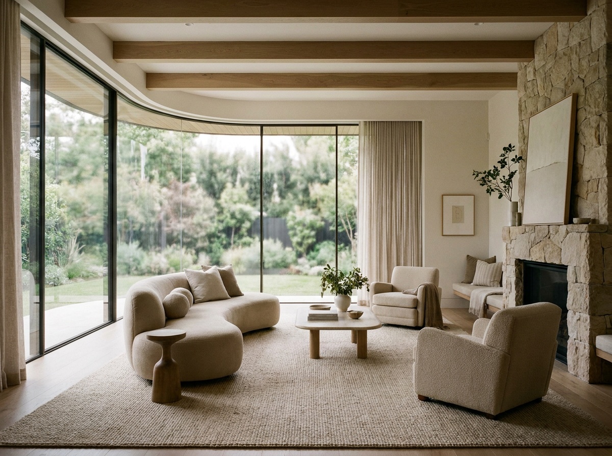 Intérieur luxueux et moderne d’une maison conçue par Placehabitat