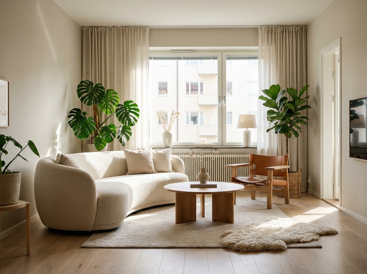 Intérieur design d’un appartement géré par le cabinet