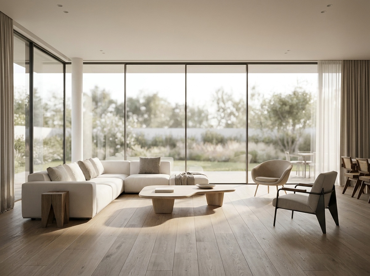Intérieur de maison moderne et luxueuse