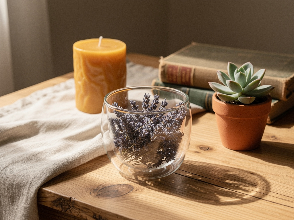 real flower cup lifestyle hero image