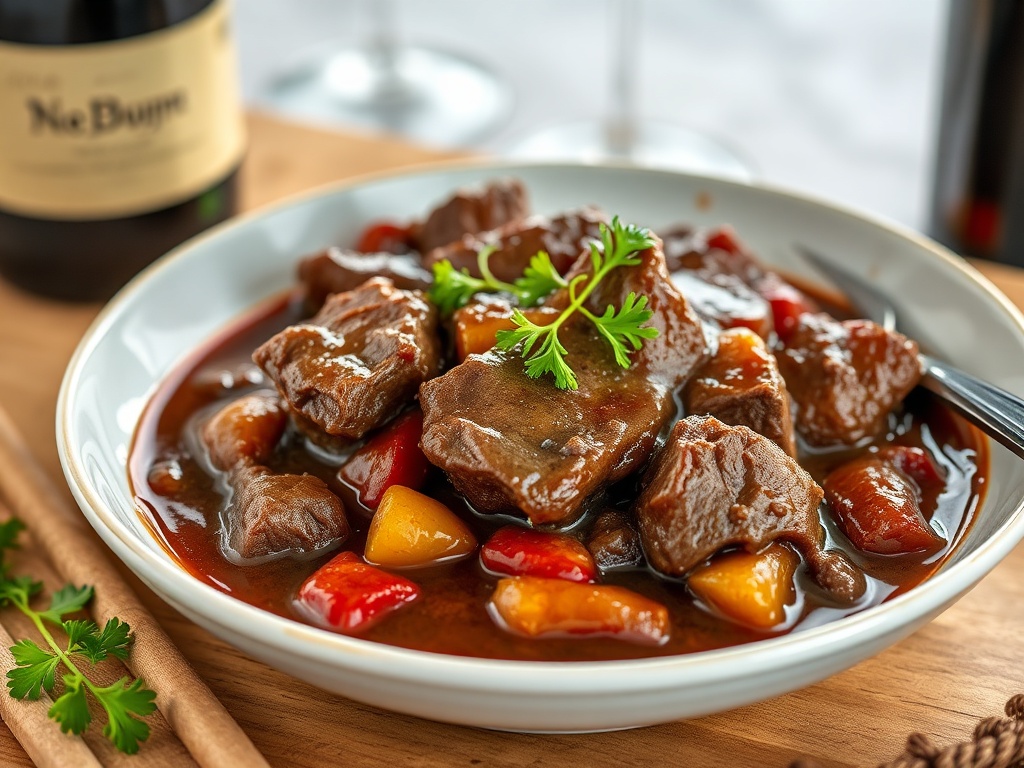 Découvrez le Boeuf Bourguignon : La Recette Traditionnelle Française Révélée