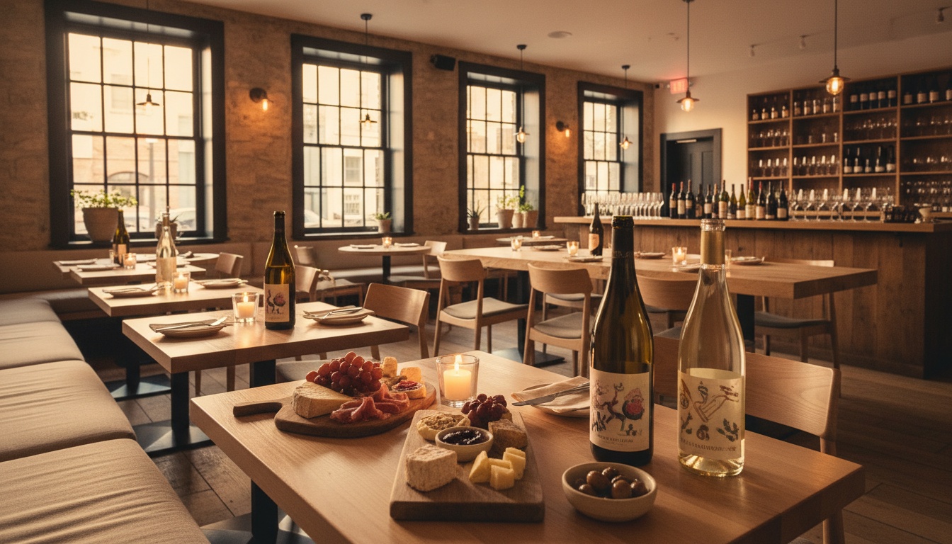 Natural wine bar in Montreal