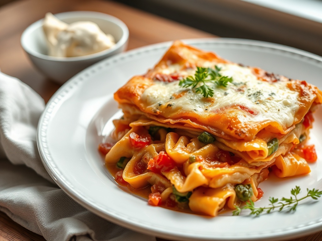 Schnelle Lasagne-Pfanne mit Rinderhack und Gemüse – KI-Rezept von ResteChef