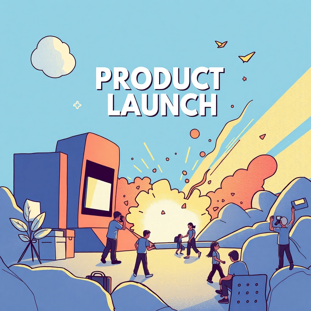 product launch image