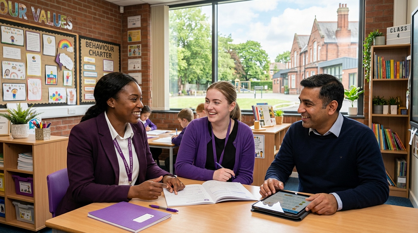 Compare temporary vs permanent teacher recruitment services UK