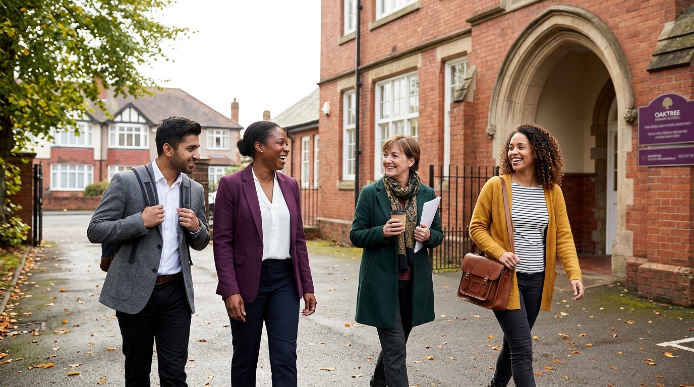 Compare temporary vs permanent teacher recruitment services UK