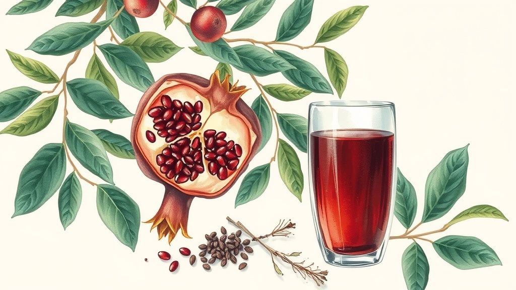 Tônico Natural com Romã Detox: Receita Caseira