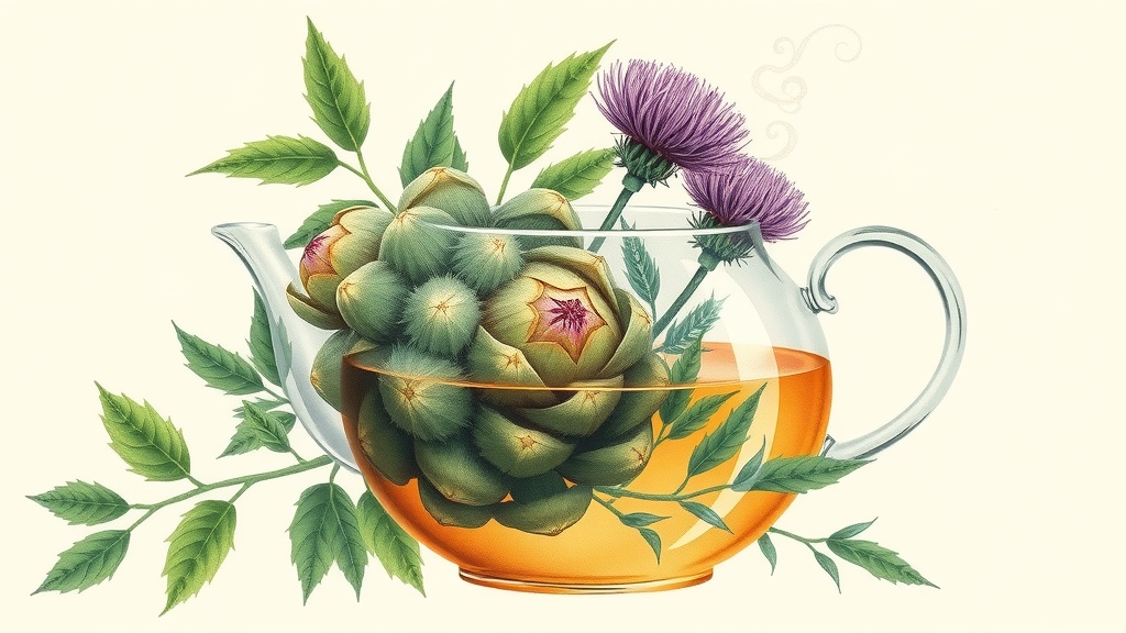 Infusão de Alcachofra: Receita Prática para Saúde do Fígado