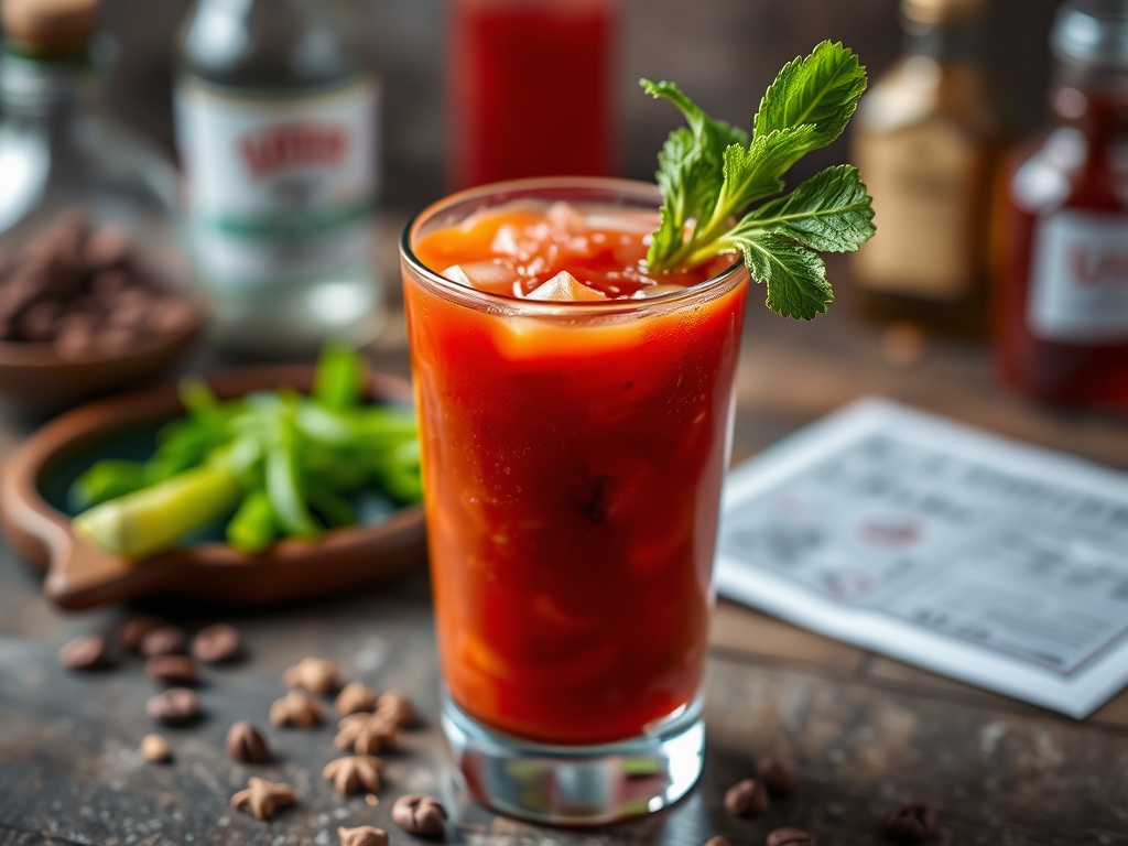 Découvrez le Cocktail Bloody Mary : Un Voyage Épicé au Coeur de la Mixologie