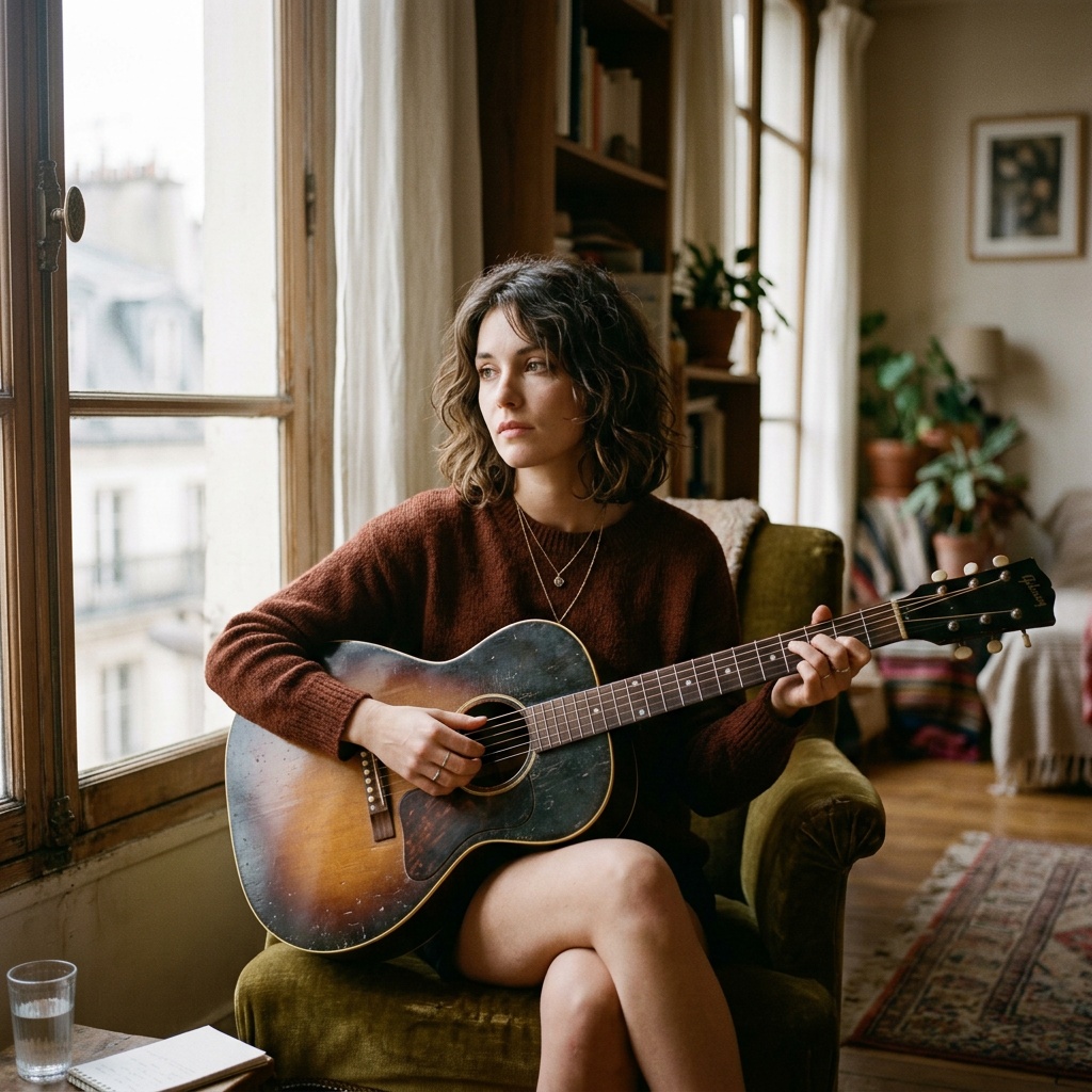 Portrait d'artiste indie — anonymisé