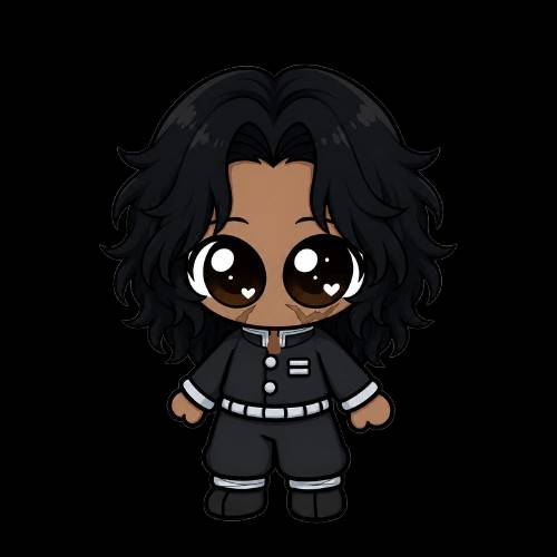 chibi character — free 3D model
