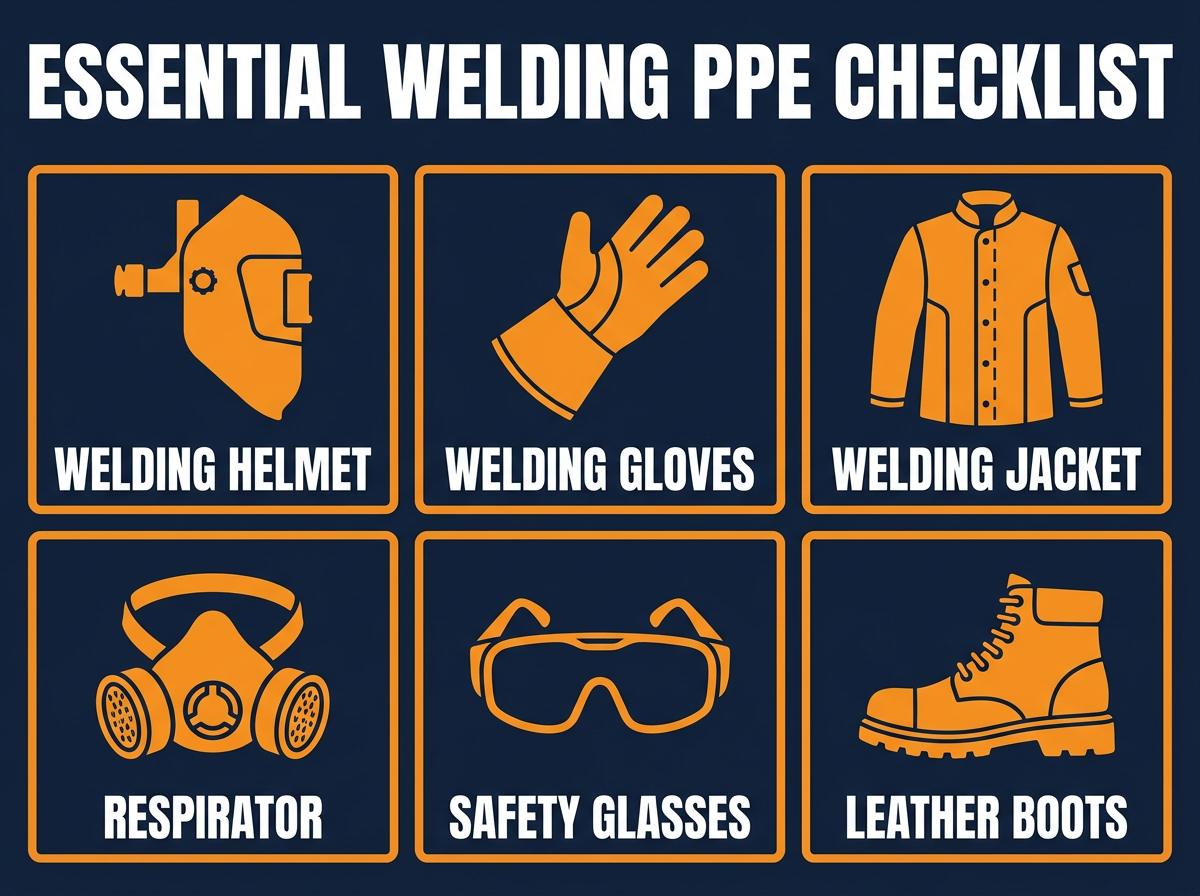 Stop Welding Naked: Your Essential Safety Gear Checklist Stop Welding Naked: Your Essential Safety Gear Checklist