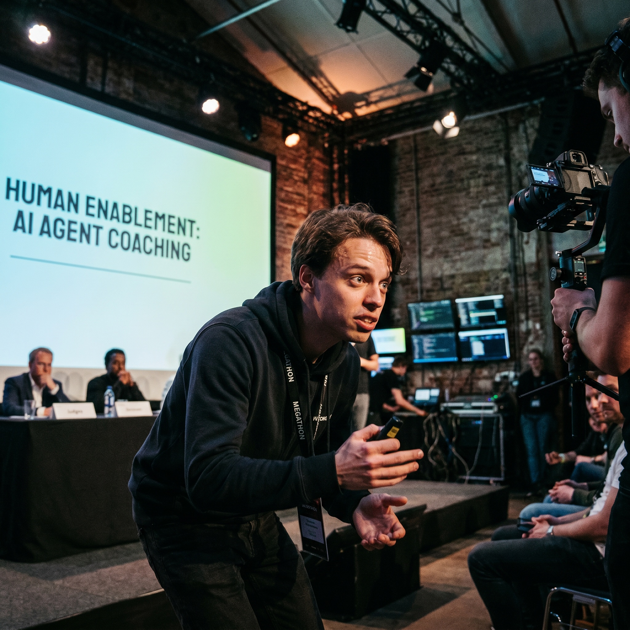 FNDR Studio Founder's 'Human Enablement' Bot Asks MEGATHON Jury To Sit With Their Feelings