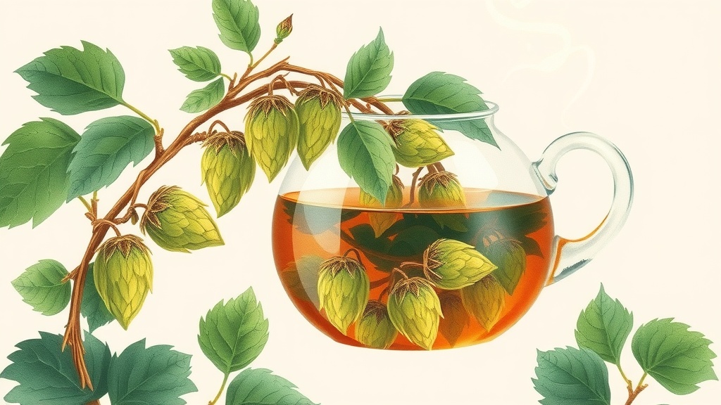 Chá de Lúpulo: Benefícios para Sono e Menopausa