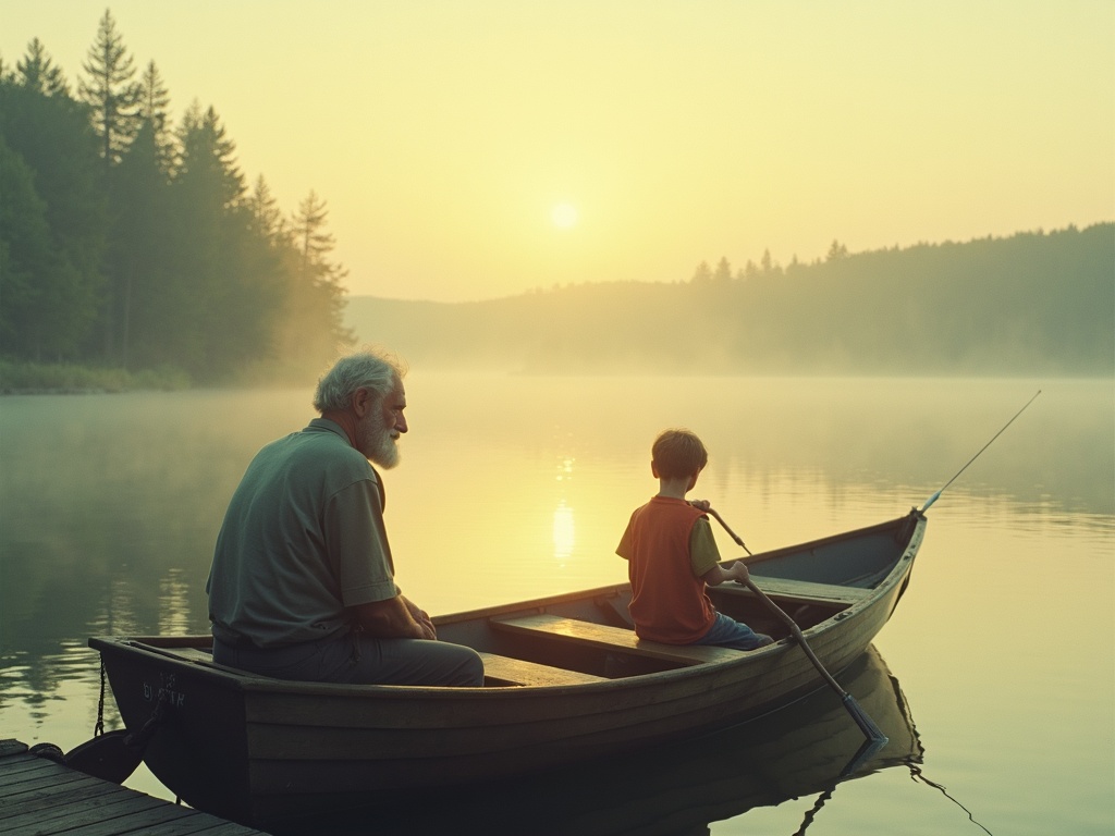 Scene 8 — Rowing home