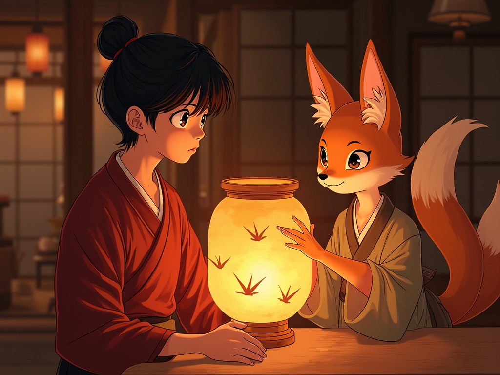 Page 5 — Lighting the spirit lantern