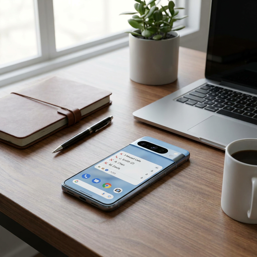 Blije ondernemer die notificaties checkt