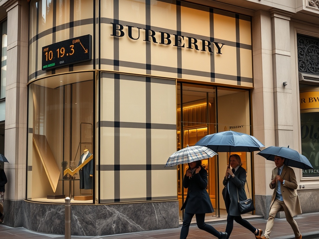 Burberry voltou a lucrar, e o mercado não ficou impressionado