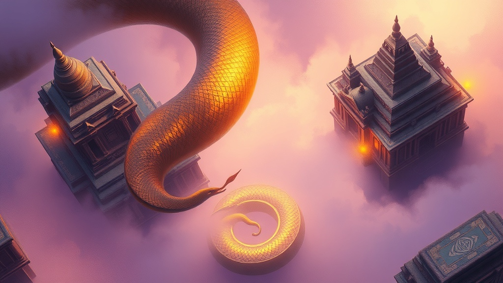 Serpente Dourada nos Sonhos: Simbolismo da Sabedoria