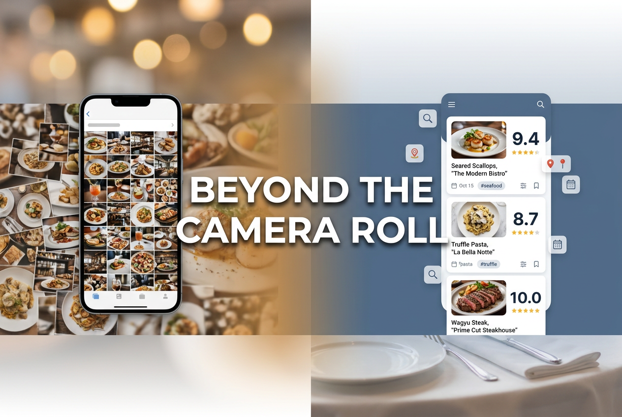 Beyond the Camera Roll: The 5 Best Apps to Track and Rate Every Dish You Eat