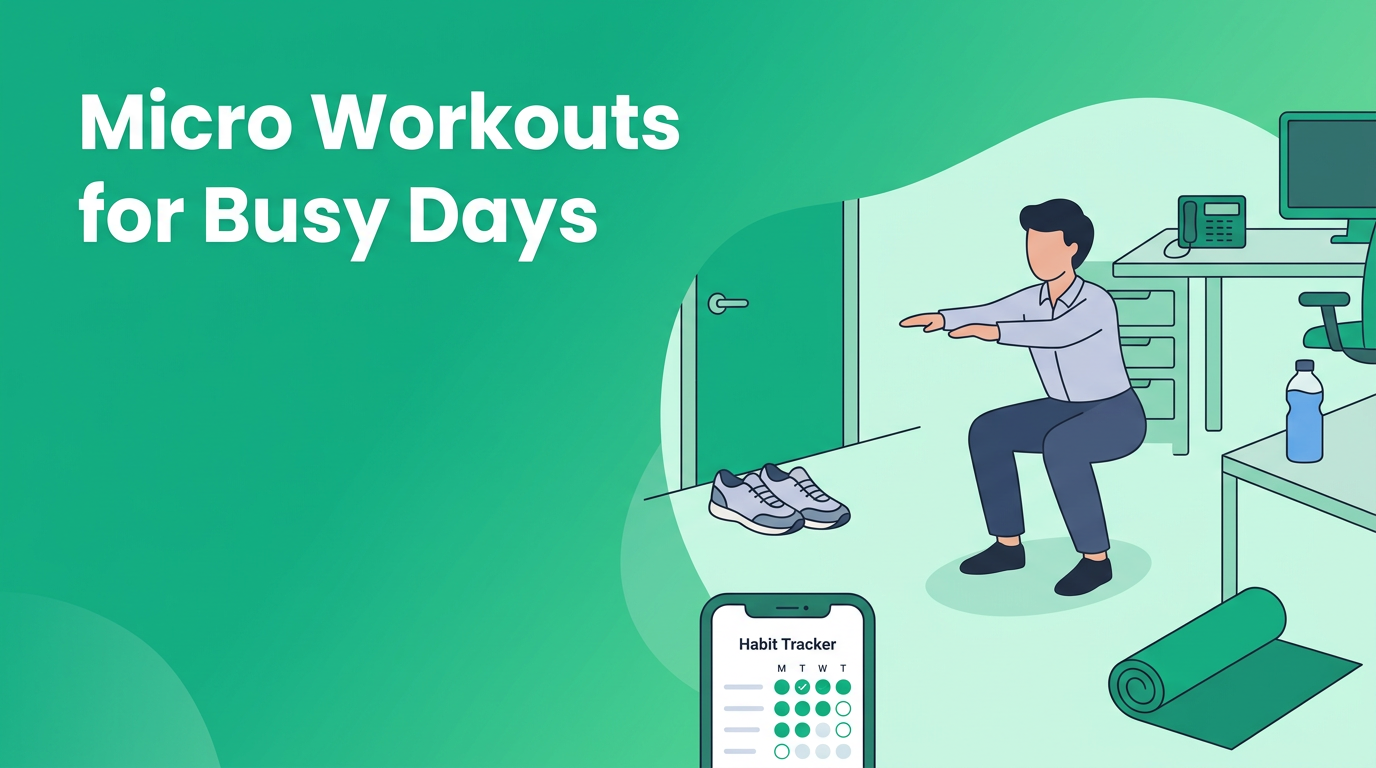 Micro Workouts - Fitness for Busy Days | Haply - Haply - Haply