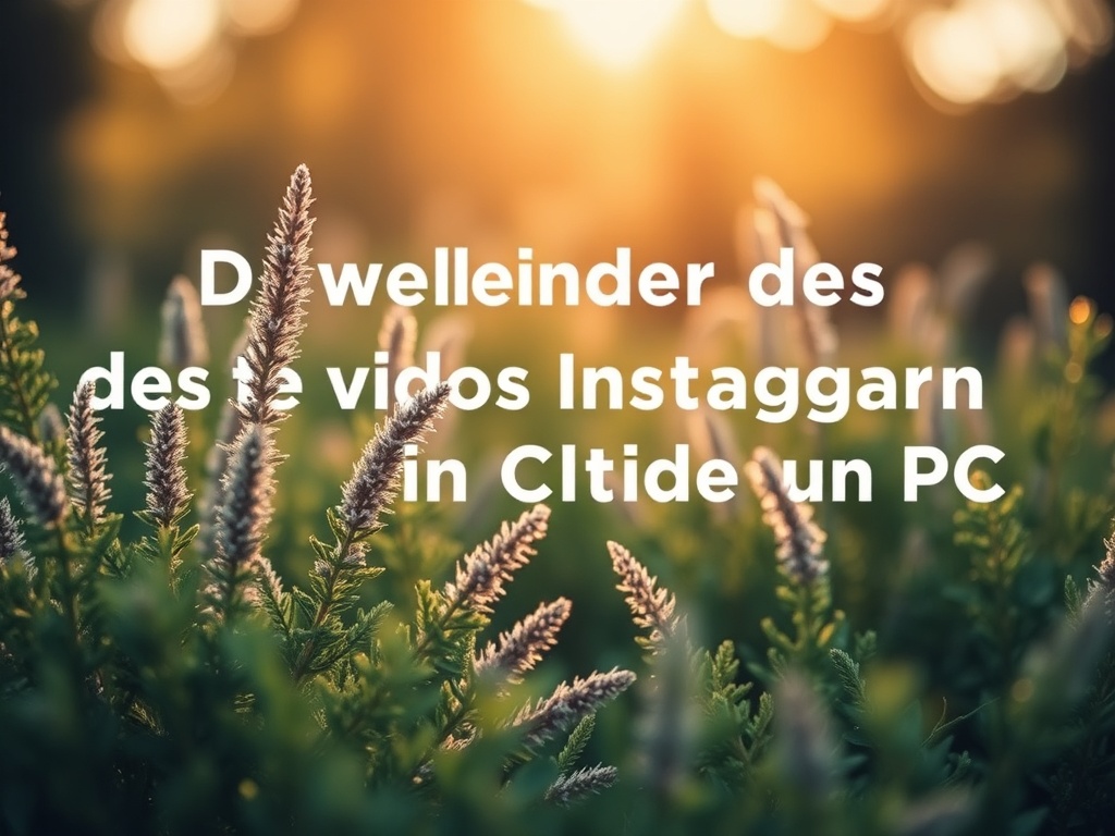 Télécharger des vidéos Instagram depuis un PC : Guide Complet