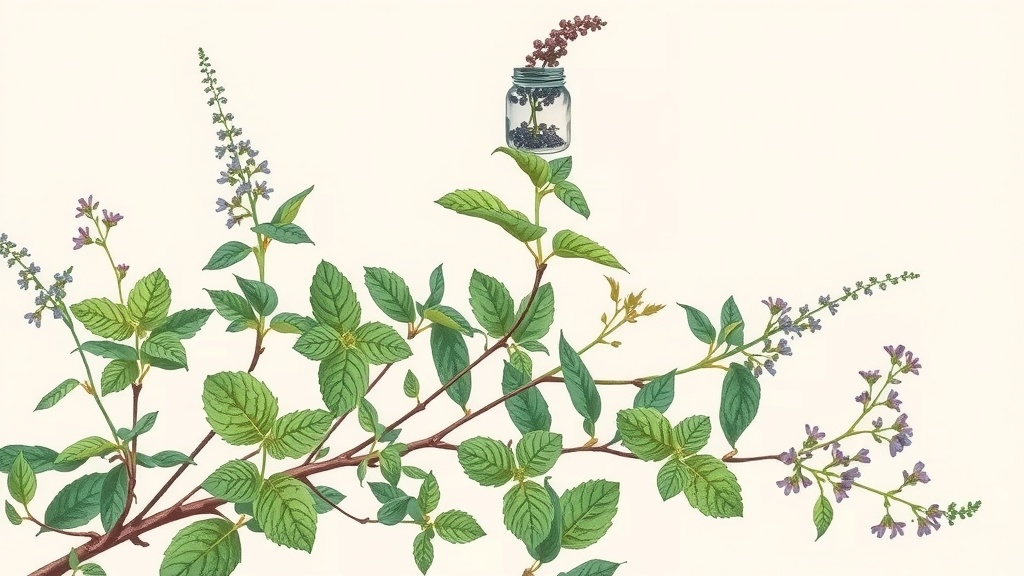 Hortelã-Japonesa para Dores Musculares: Remédio Natural
