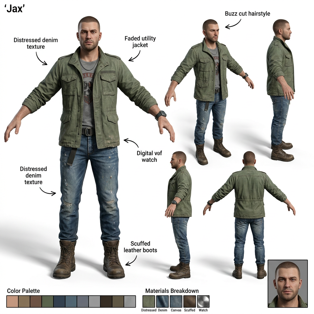 Jax Character Asset
