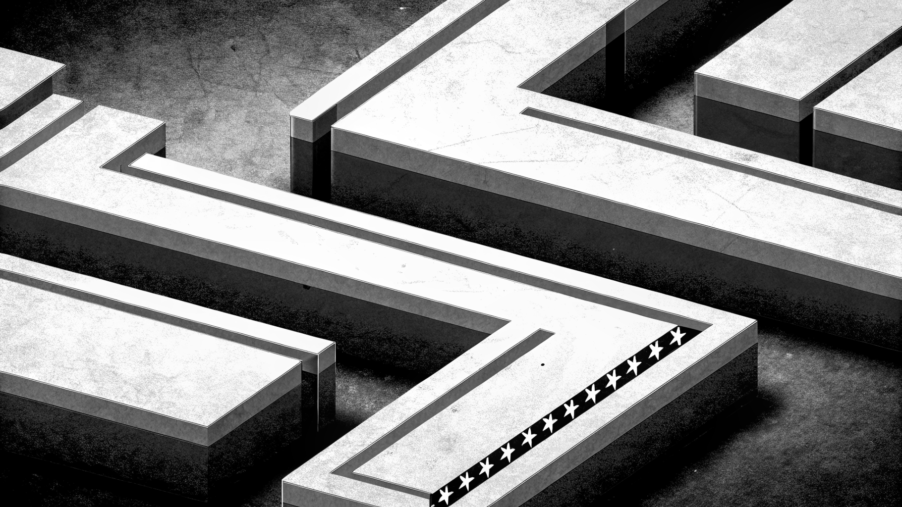 Représentation abstraite de la stratégie politique française