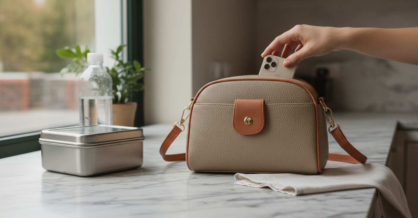 Never dig through your bag again