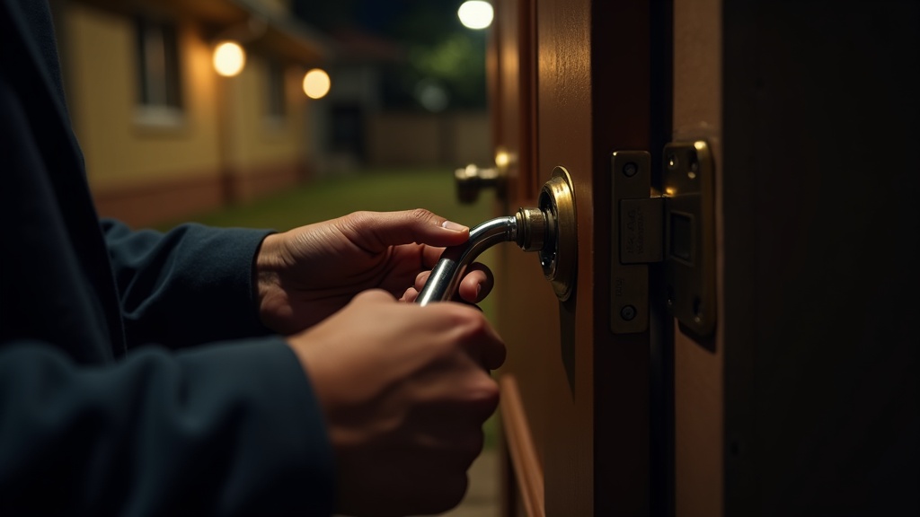Locksmith assisting with an emergency lockout in Centurion