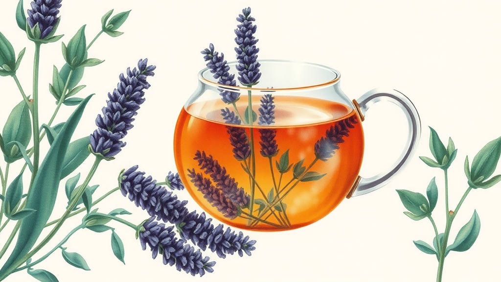 Chá de Lavanda: Receita Caseira para Aliviar Ansiedade