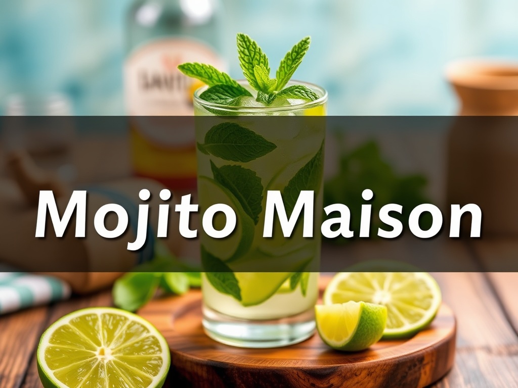 Mojito Maison : Guide Pratique pour un Cocktail Rafraîchissant en 5 Étapes