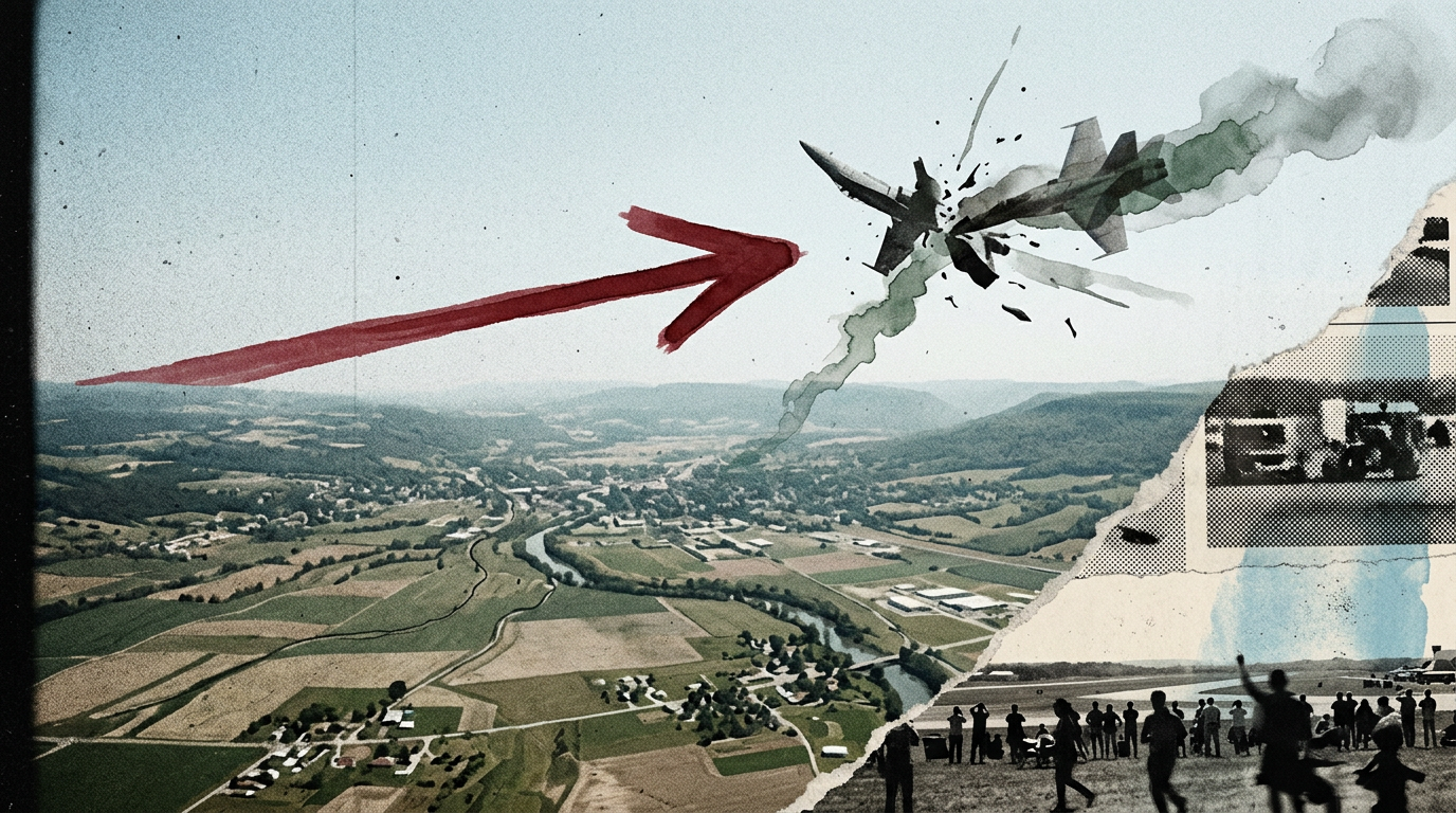 Navy crew members eject safely after air show crash