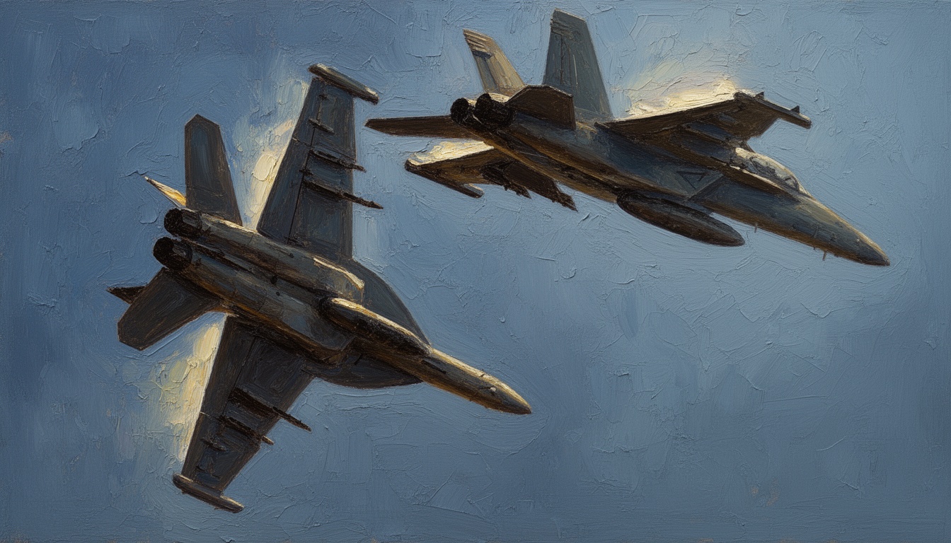 Navy E/A-18G Growlers Collide During Air Show in Idaho