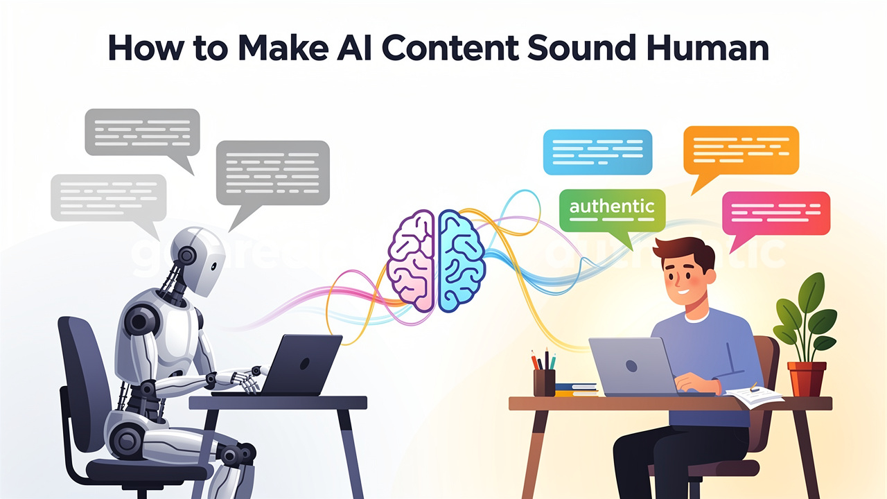 AI Content Sounds Robotic and Generic How to Fix