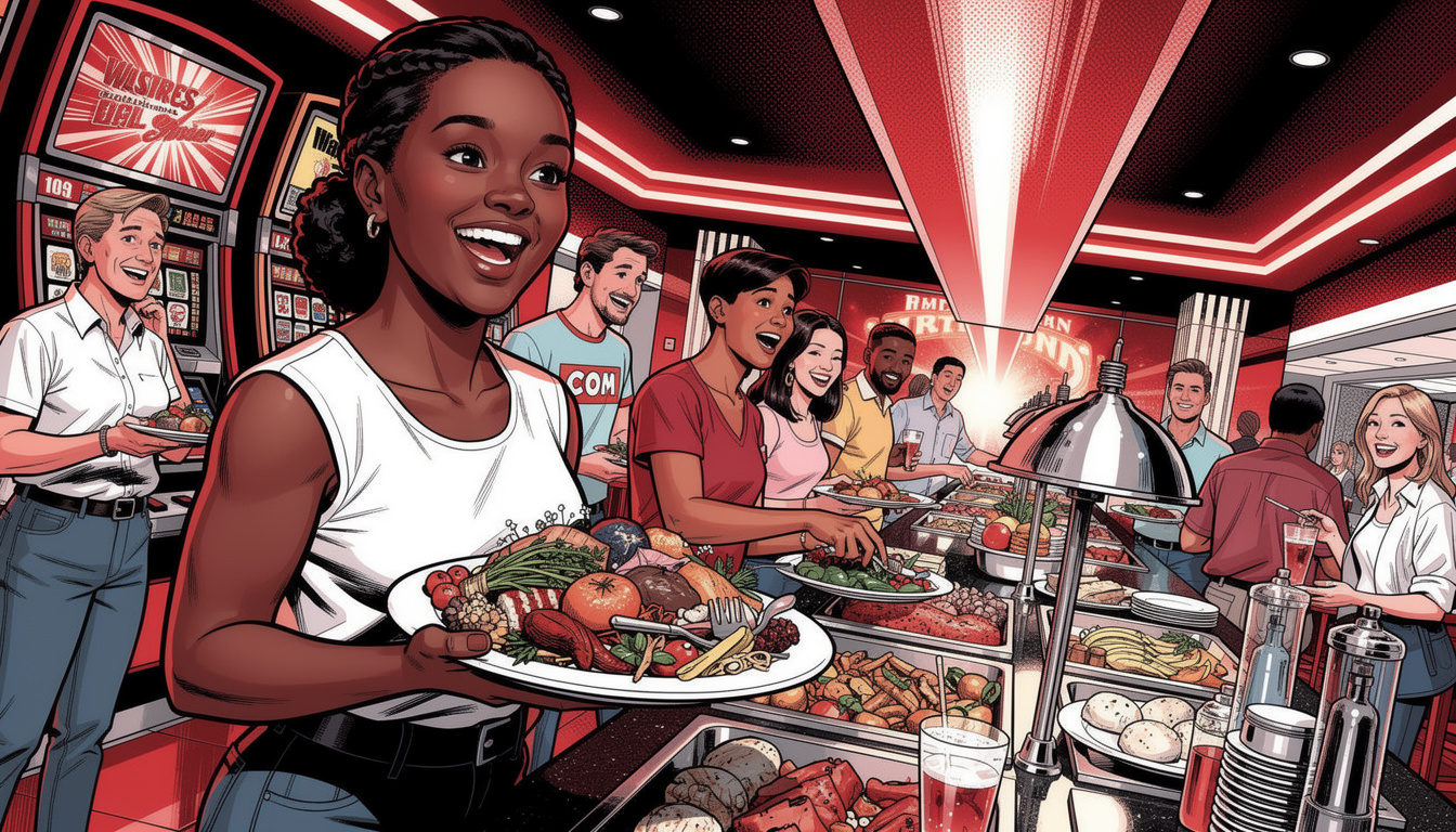 How much does a Vegas buffet cost?