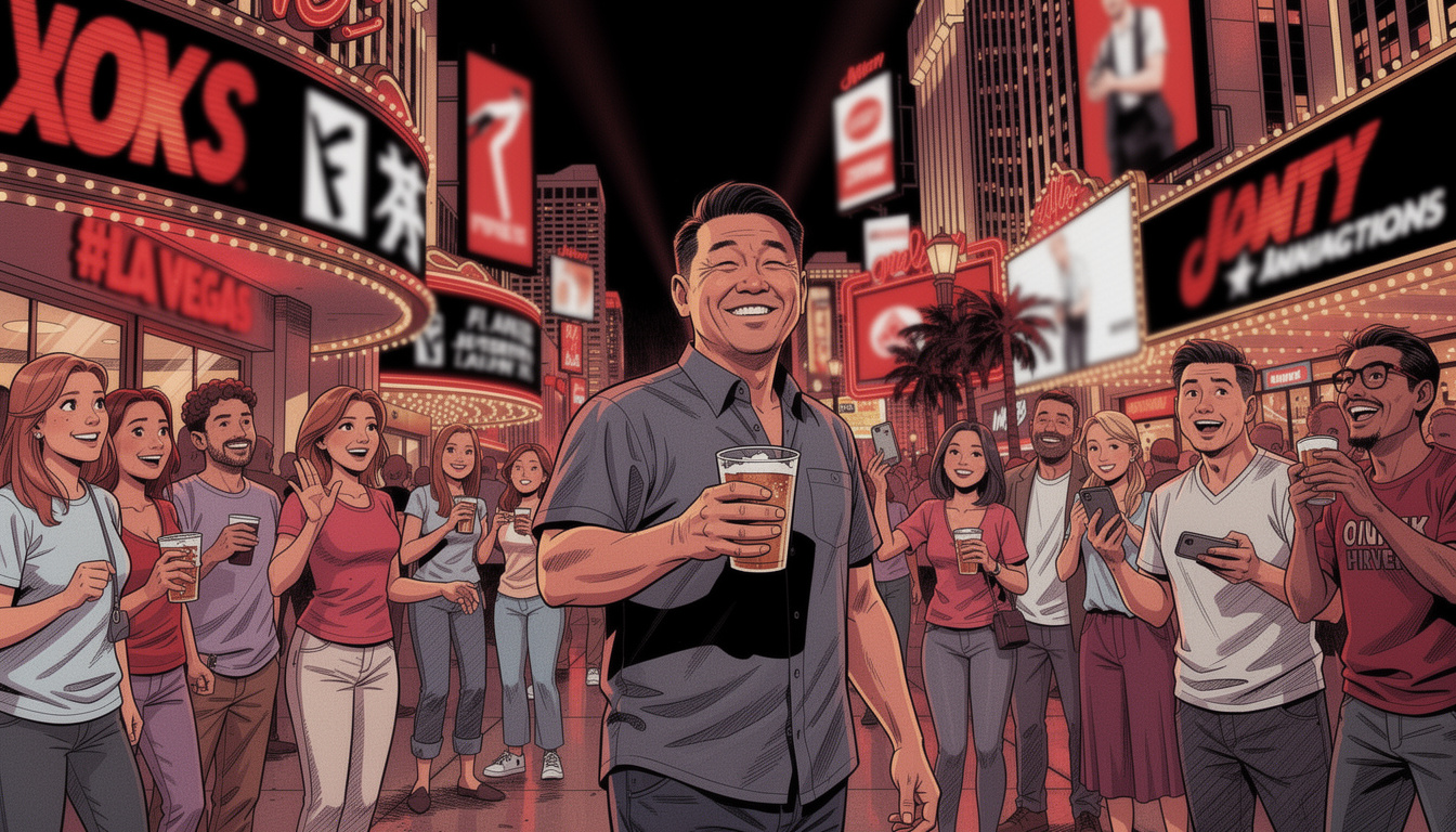 Can you walk around Vegas with an open container of alcohol?