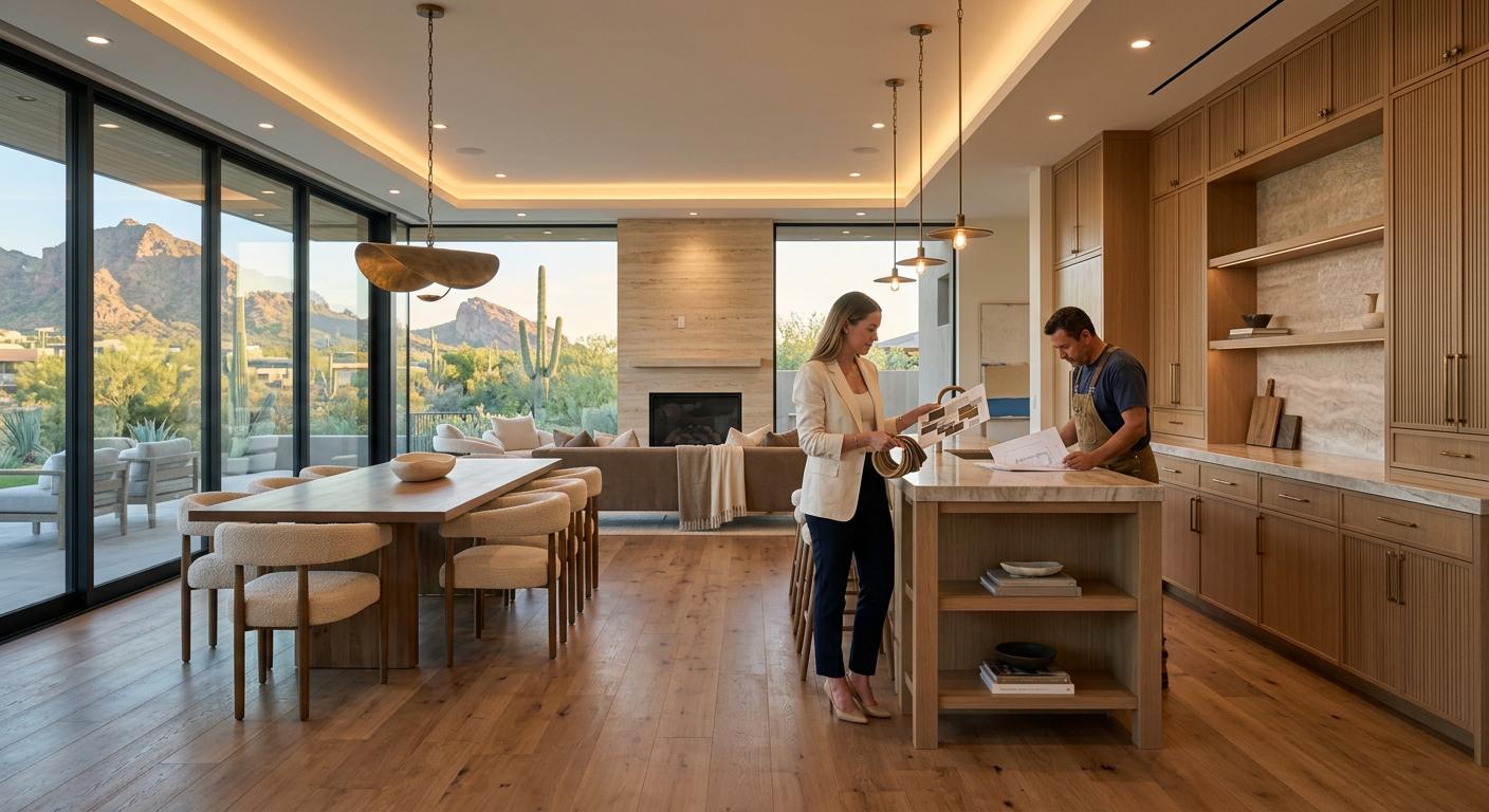 Paradise Valley Luxury Home Renovation: A Refined Guide | IMI Design ...