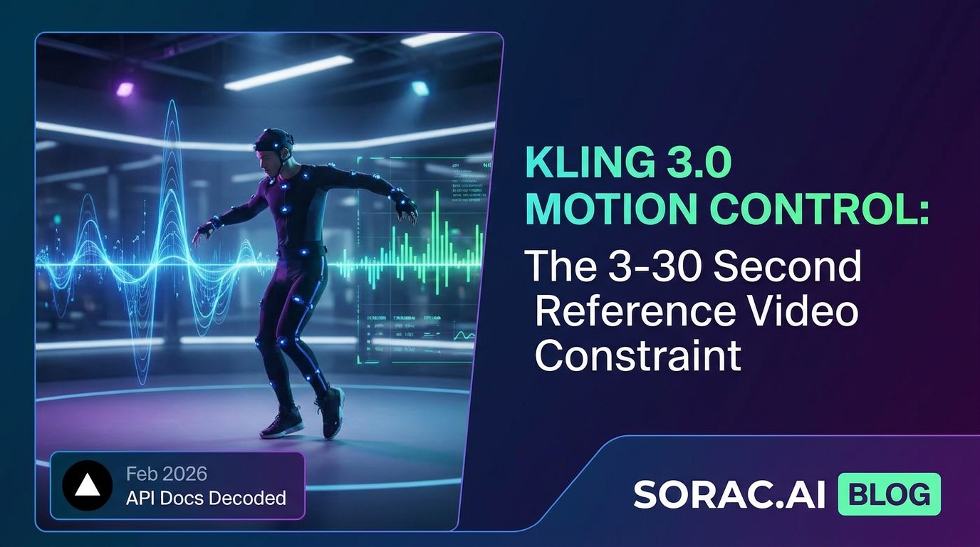 Kling 3.0 Motion Control: The 3-30 Second Reference Video Constraint That Makes or Breaks Your AI Dance Creator Workflow (Vercel's Feb 2026 API Docs Decoded)