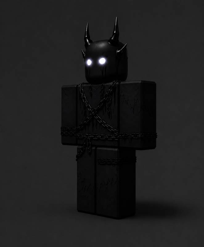 black metal robot — free 3D model