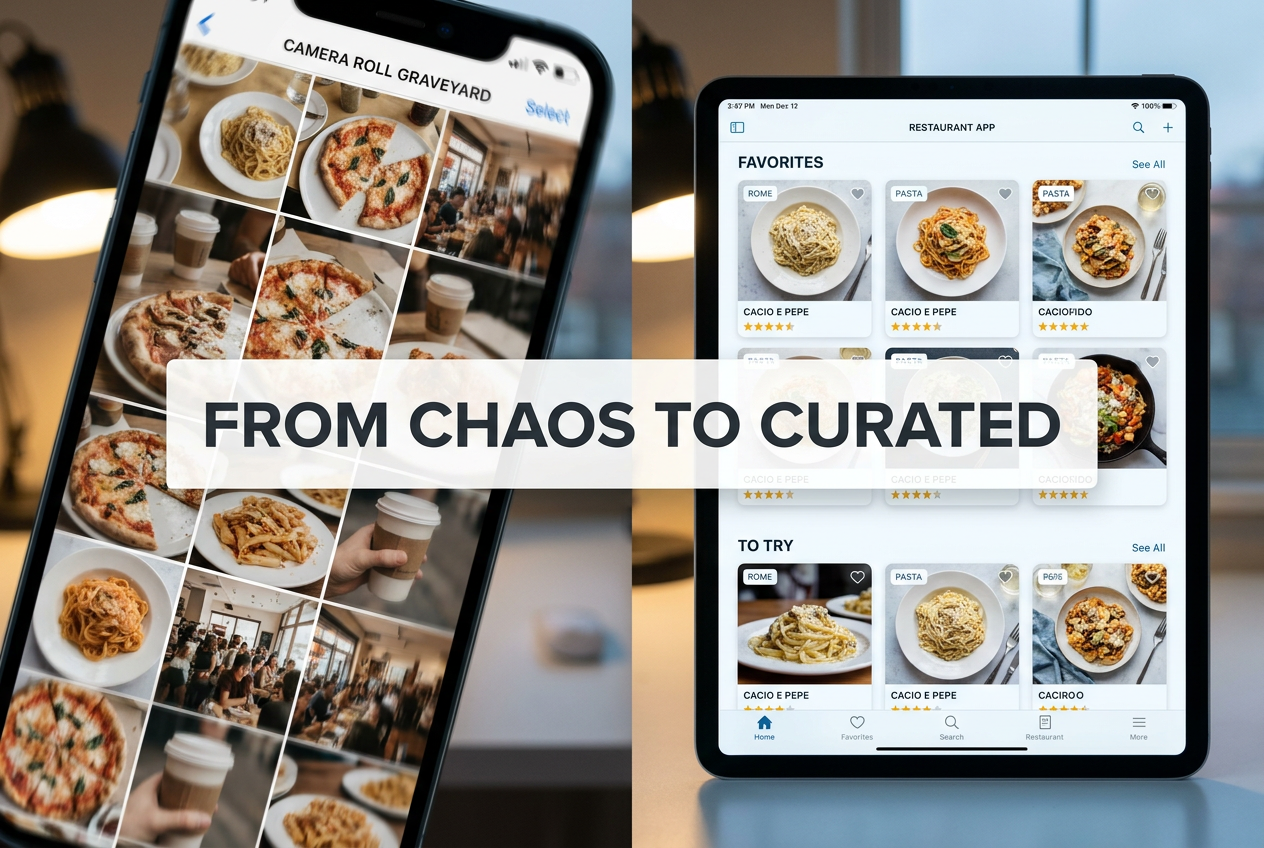 How Restaurant Tracking Apps Finally Solved the Food Photo Graveyard